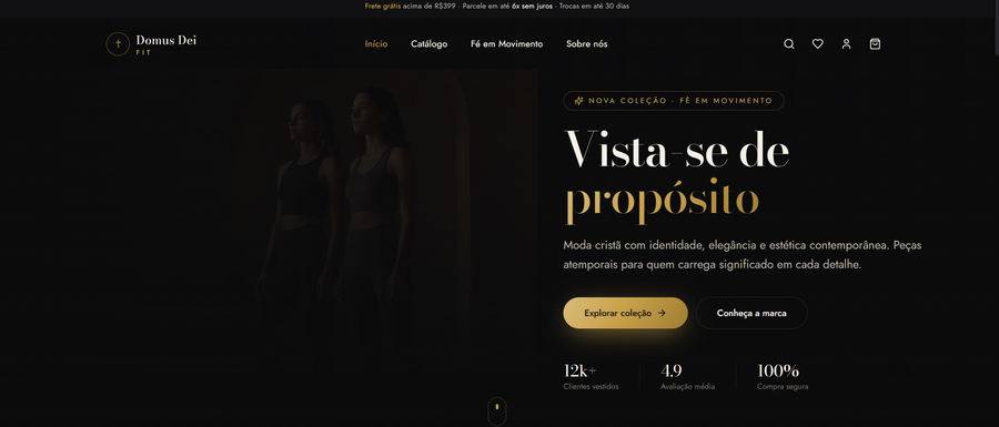 Prévia do projeto Domus Dei Fit